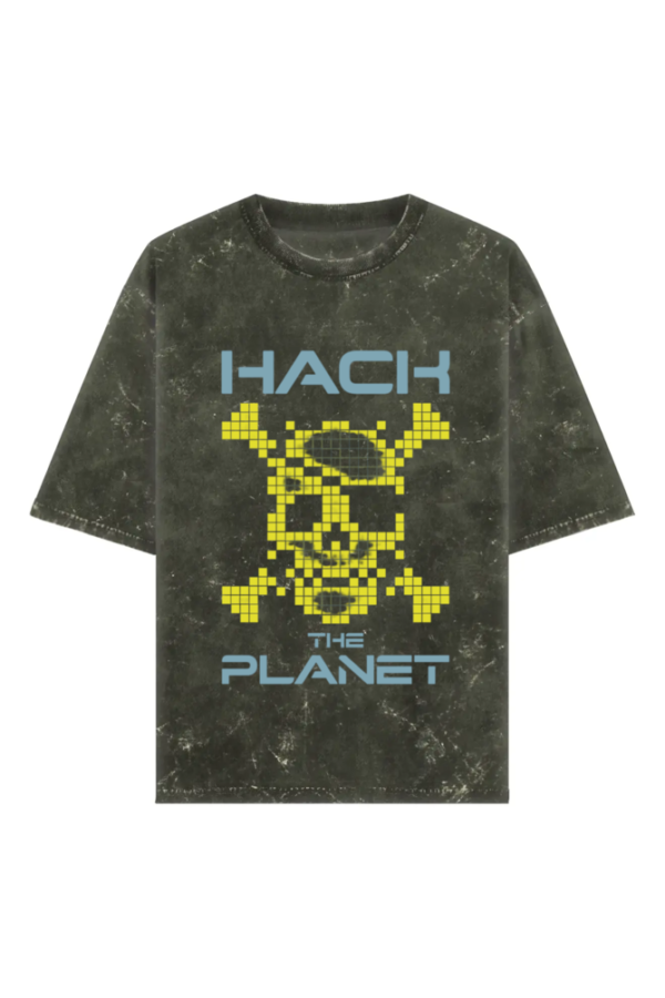 Hack the planet Acid T-shirt from (The Hacker's Brand)