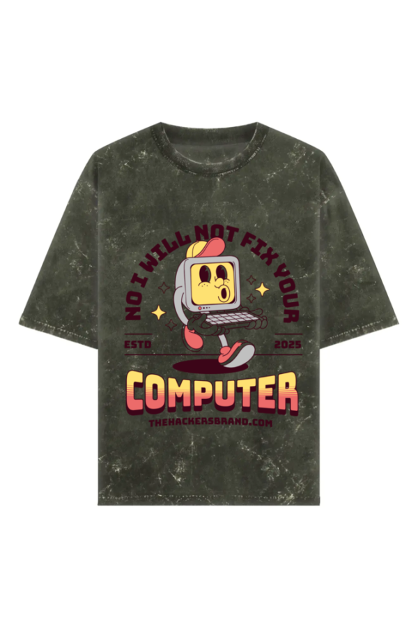 Computer Acid T-shirt from (The Hacker's Brand)