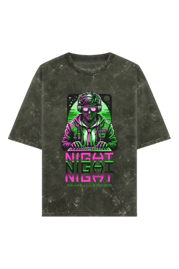 Night Acid T-shirt from (The Hacker's Brand)