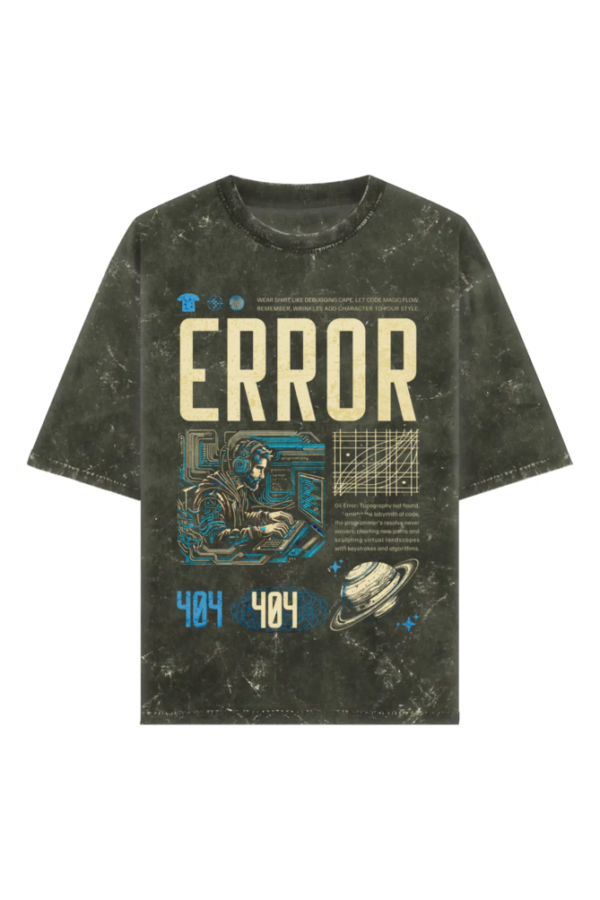 ERROR Acid T-shirt from (The Hacker's Brand)